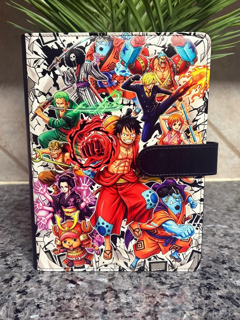 One Piece Anime Custom A5 Binder w/50 lined Paper included